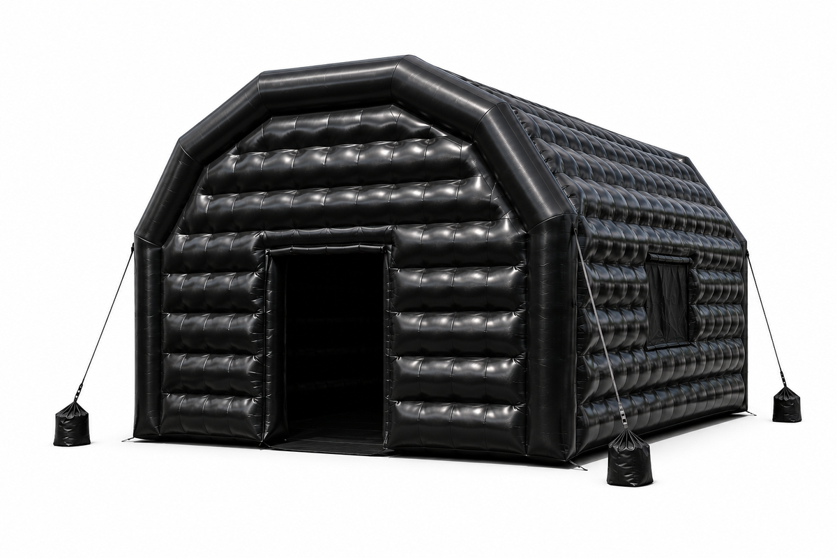 Opblaasbare partytent 9 x 6 x 4 meter — huren